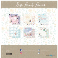 Papers For You Best Friends Forever Scrap Paper Pack (6pcs) (PFY-4000)